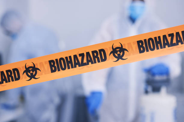 Professional Biohazard Cleanup technician working in New Haven, MO